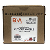 Bullard Abrasives Small Diameter Cut-Off Wheel, 4 x 1/16 x 3/8 T1, PK50 53413